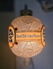 Vintage Pabst Blue Ribbon Beer  cut Glass  Wall Sconce Rotating Motion Tested     