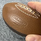 Coach Designer Mini Football Number 41 Leather Bean Bag Rare