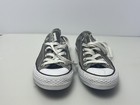 Converse All Star Shoes Mens Size 5 Womens 7 Gray Canvas Low Top Sneakers