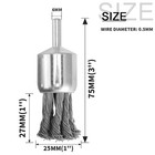 Wire Brush Wheel Cup Brush Set 3pcs wire Brush For Drill Coarse Carbon Steel
