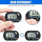 Digital Aquarium Thermometer With Large Lcd Display Fish Tank 1 Pack
