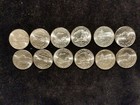2003  2004  2005  2006 Westward Journey Jefferson P d Nickel Set  12 Bu Coins 