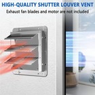 Shutter Louver Vent 10 12  16  Galvanized Sheet Spraying Automatic No Fan Blade