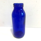 Antique Embossed Bromo Seltzer Emerson Drug Co Baltimore Md Cobalt 6 5    Tall