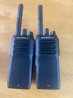 2x Motorola Mototrbo R2 Portable Two-way Radio Uhf Aah11ydc9ja2an