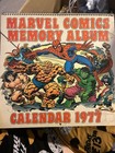 Marvel Comics 1977 Vintage Calendar Memory Album