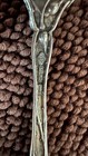 Alvin Bridal Rose Sterling Silver Pickle Fork Old Style Art Nouveau 1903 Antique