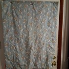 Vintage 90s Precious Moments Aop Baby Crib Quilt Blanket Euc Blue
