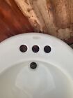 Vintage Kohler Cast  Iron Bathroom Sink 19  X 19  2916-19-10-0
