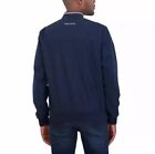 Nautica Men   s Bomber Jacket  Color Navy  Size Medium  Water And Wind Resistant 