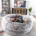 Bean Bag Chair For Adults Kids Oversize Giant Beanbag Chair 5ft Light no Filler 