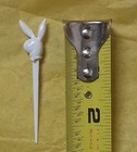 Vintage White Playboy Bunny Club Cocktail Swizzle  Sticks  set Of 40 