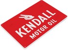 Tin Sign Kendall Gas Oil Sign  Station  Garage  Auto Shop  Retro Rustic A102