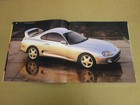 1996 Toyota Supra Sales Brochure 22 Pg Literature Original