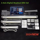 3axis Digital Readout Dro Display   3pc Linear Glass Scale 150 250 650mm Ttl Kit