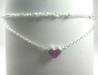 Fashion Love Heart Ankle Bracelet Foot Chain Silver Women Beach Anklet Gifts