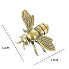 Brass Honeybee Animal Figurine Small Statue Table Office Gifts Home Decoration