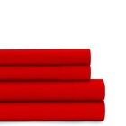 Egyptian Comfort 1800 Count 4 Piece Bed Sheet Set Full Red Red 81  X 96 