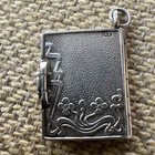 Vintage Antique Rare Sterling Or 800 Silver    German Book 1903