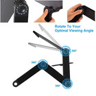 360   Adjustable Laptop Table Stand Lap Sofa Bed Tray Foldable Pc Notebook Desk