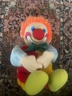 Clown Vintage Dan-dee Dan 1979 Stuffed Colorful Circus Plush 10 