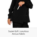 Greys Anantomy Signature Women Scrub Jacket In Black In All Sizes   2407 Nwt