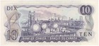 Bank Of Canada 1971  10 Ten Dollars Lawson-bouey Tv Prefix Unc