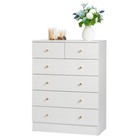 6 Chest Of Drawers Bedroom Tall Storage Cabinet Cupboard For Hallway Living Room