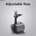 220v Pond Water Pump Fountain Pump Garden Fish Pond Submersible Pump 3 Nozzles