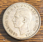 1937 Australia Crown Nice Original Choice Au Km-34 Two Year Type Chrc