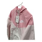 Nike Sportswear Womens Windrunner Jacket Full Zip Pink   White Hooded Ar3092-106