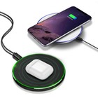15w Wireless Charger Fast Charge Pad For Samsung Iphone Xs Max X Xr 12 11 Pro