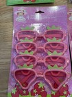 Vintage Strawberry Shortcake Designware Birthday Party Bracelets Sunglasses Bubb