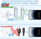 Usb C To Lightning Cable 3 Pack 6ft Apple Mfi Certified Iphone Fast Charger Fast