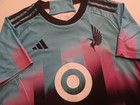 Adidas Mls Minnesota United Fc 23 24 Northern Lights Jersey Shirt - Large