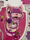 Kids Craft Kit Fashion Angels 3d Head Case Wall Art Kitten Artwork Playtime Gift