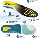Orthotic Shoe Insoles Inserts Flat Feet High Arch Support For Plantar Fasciitis