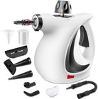10pcs Handheld High Temp Steam Cleaner Portable For Home Car Grease Grime 1050w