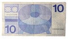 Bank Of Netherlands 1968 Ten Gulden Banknote 1353591090          