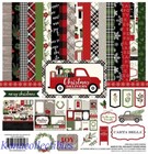 Echo Park Carta Bella Christmas Delivery 12x12 Collection Kit Black   White