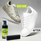 Sneaker Cleaning Kit Premium Foam Shoe Cleaner For White Shoes  Pu   Synthetic L