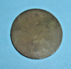 Antique Coal Miners Railroad Brass Tool Check Tag  10 Hhc    free Shipping