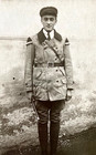 Rare  Post-ww1 German Freikorps Oberland Musician W flute 1919 Photo Postcard