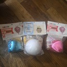 Walco Christmas Tree Ornament Craft Kits Lot Of 3 Pink  Blue And Gold