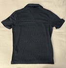 Adidas Golf Ultimate365 Navy Stripe Polo Large