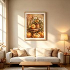 Vintage Pumpkin Daisy Diamond Painting Kits For Adults Autumn Art