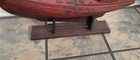 Antique Ship Model Hull Carved From One Piece  