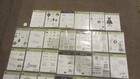 Stampin  Up  Lot Of 48 Rubber Stamp Sets Mixed Sets  3 