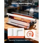 Uimoso 1 2  - 2  Electric Pvc Conduit Heater Bender For Pipe Bending 1200w Power