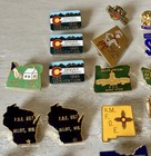 Vtg Lot 58 Fraternal Order Of Eagles  foe  Pins Conventions  Aeries Milestones